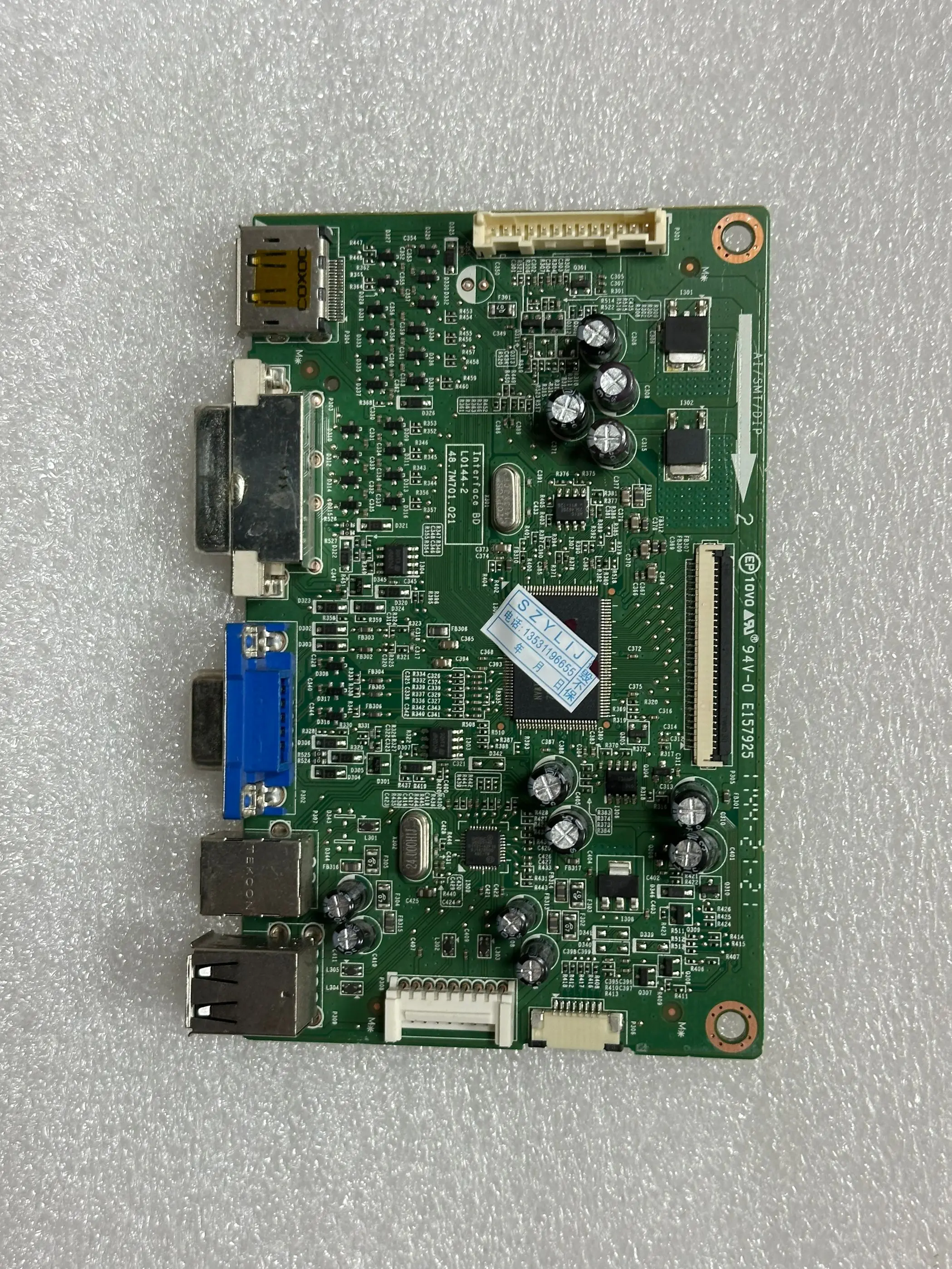 

Original U2312HMt driver board L0144-2 48.7M701.021 motherboard LM230WF3