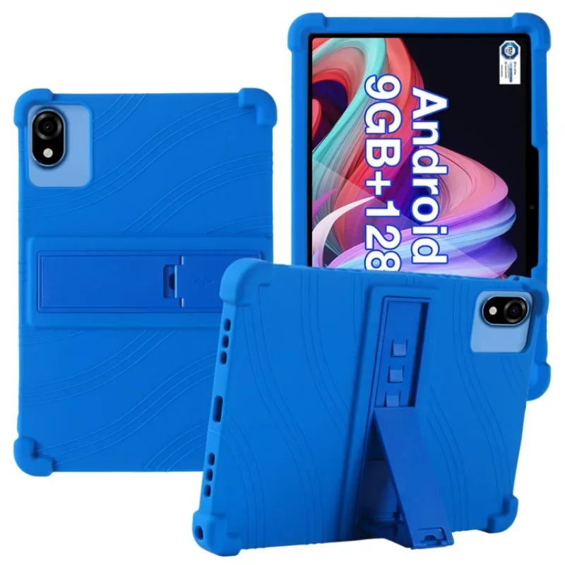 For Teclast P30 T P30T Case 10.1 inch Tablet PC Soft Silicone Shockproof Cover with Rear Kickstand  Soft