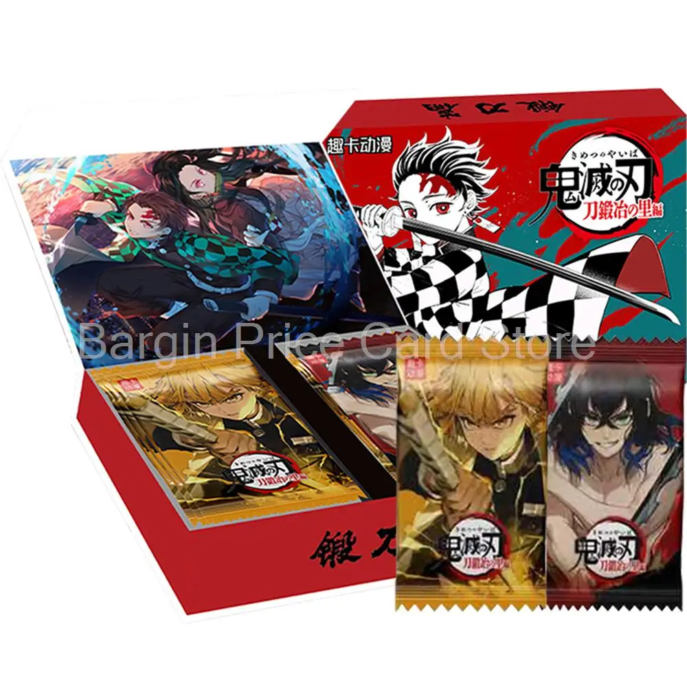 

Wholesale Original Demon Slayer Cards Infinite Train SSP Card Diamond Rare Card Tanjirou Kamado Nezuko Character Collection Card