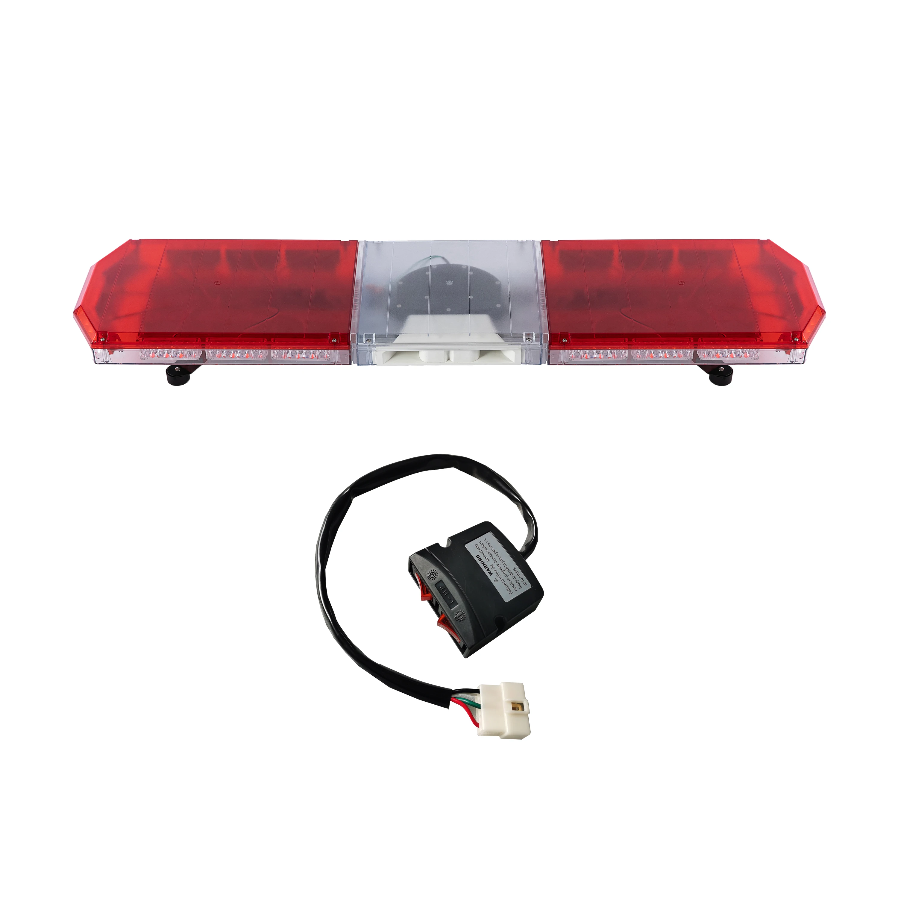 

Wholesale Emergency Red and Blue Road Flashing Warning Lamp for Fire Ambulance Car Led Light 12V