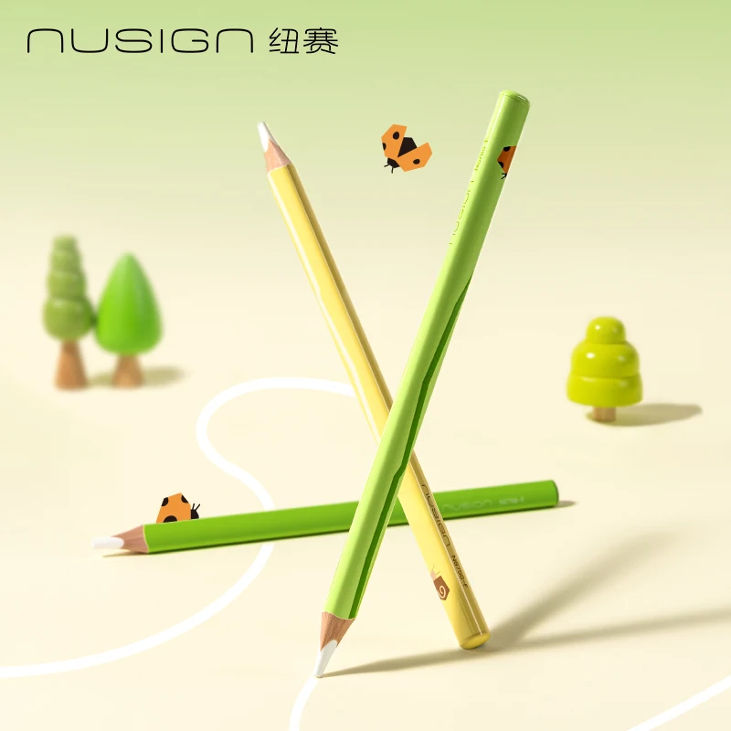 Deli 3pcs Pen-style Erasers Pencil Erasers Mechanical Pencil Rubber School&Office Supplies Stationery Writing Art Drawing Eraser