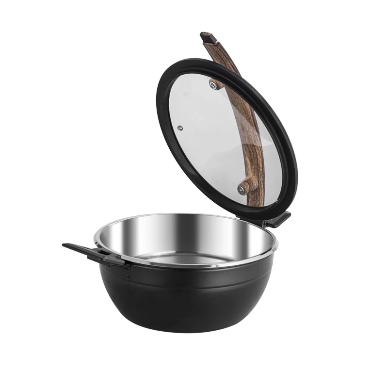 Restaurant Hotel Supplies Steam/Electromagnetic Heating Stainless Steel/Ceramic Inner Tank Non-Electric Heating Food Insulation