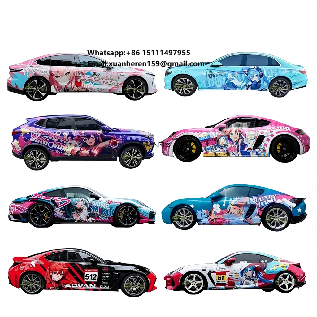 

Пленка ПВХ для оклейки авто и цветная защитная пленка PPF в рулонах, самоклеящаяся, люксовая, глянцевая, для изменения цвета кузова на заказ