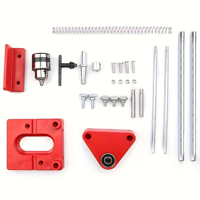 

Woodpeckers Auto-Line Drill Guide Portable Metal Drill Positioner with Adjustable Clamp,Precision Alignment for Woodworking