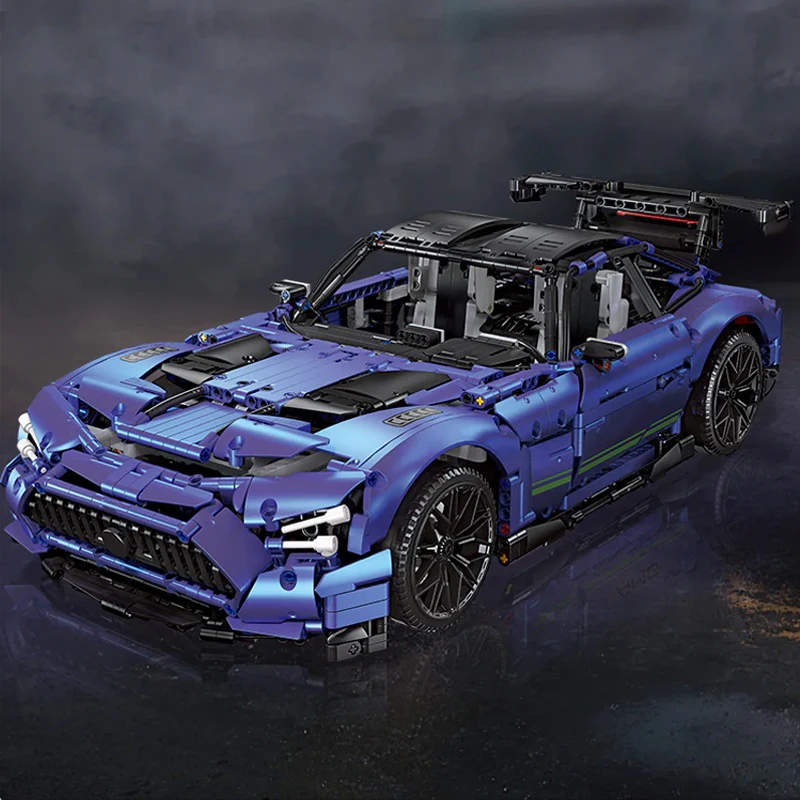 JIESTAR 92025 MOC Detailed Technical Sports Vehicle Building Blocks Bricks Assembling Model DIY Toys Christmas Gifts Set For Kid