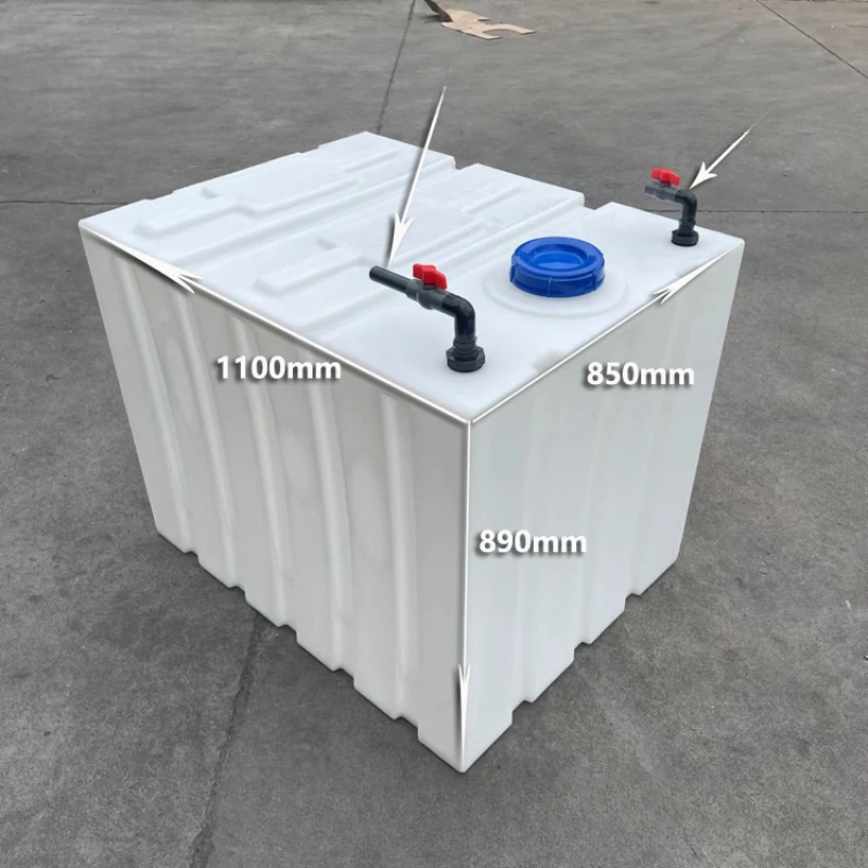 

Horizontal thickened diesel barrel outdoor pickup truck truck transport tank acid base plastic square water tank