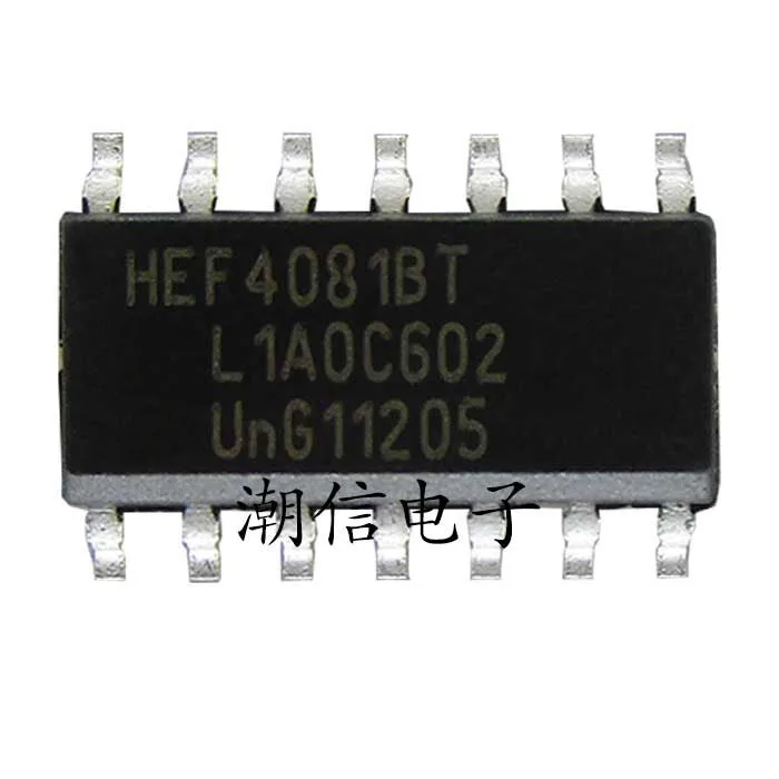 10PCS/LOT  HEF4081BT  SOP-14