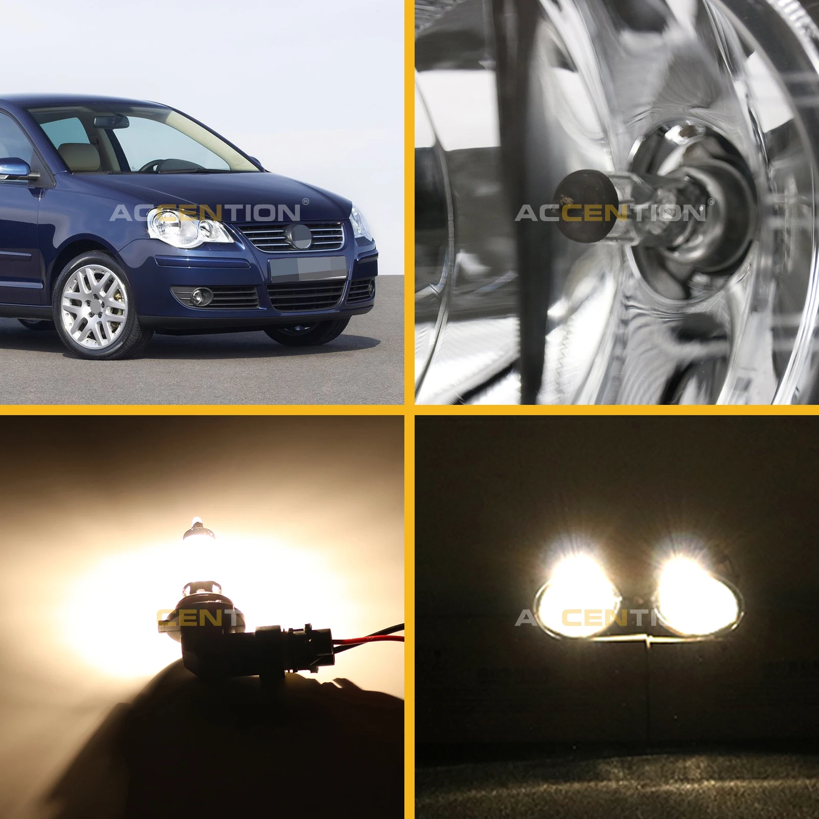 Car Light For VW Polo GTI 9N3 MK4 Facelift 2005 2006 2007 2008 2009 2010 Front Halogen Fog Lamp Fog Light Wire