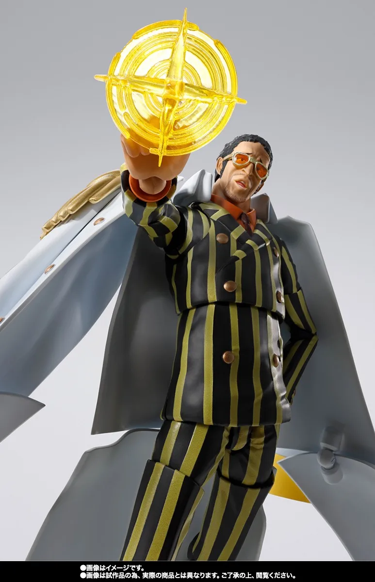 لعبة مجسمة من قطعة واحدة من BANDAI SHFiguarts Future Island Egghead Borsalino مرخصة رسميًا