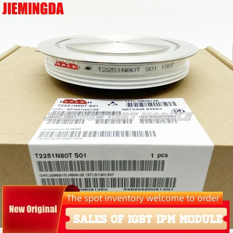T2251N80TS01 T2251N80TSO1 T2251N80TS11 T2251N80TOH وحدة الطاقة الثايرستور بقعة أصلية جديدة