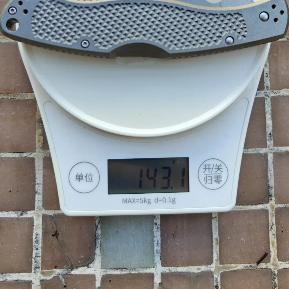 JUFULE RH12 2.0 100% M390 شفرة التيتانيوم مقبض النحاس غسالات التكتيكية جيب بقاء مخيم هانت في الهواء الطلق EDC أداة سكين للفرد #6