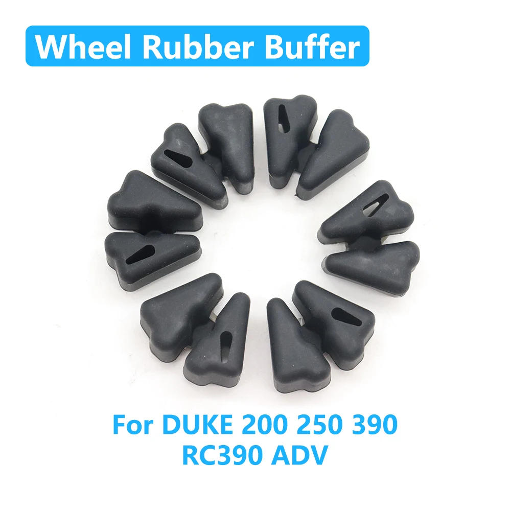 

For DUKE 200 250 390 RC390 ADV DUKE200 DUKE250 DUKE390 Motorcycle Rubber Buffer Rear Wheel Drum Rubber HUB Damper Accessories
