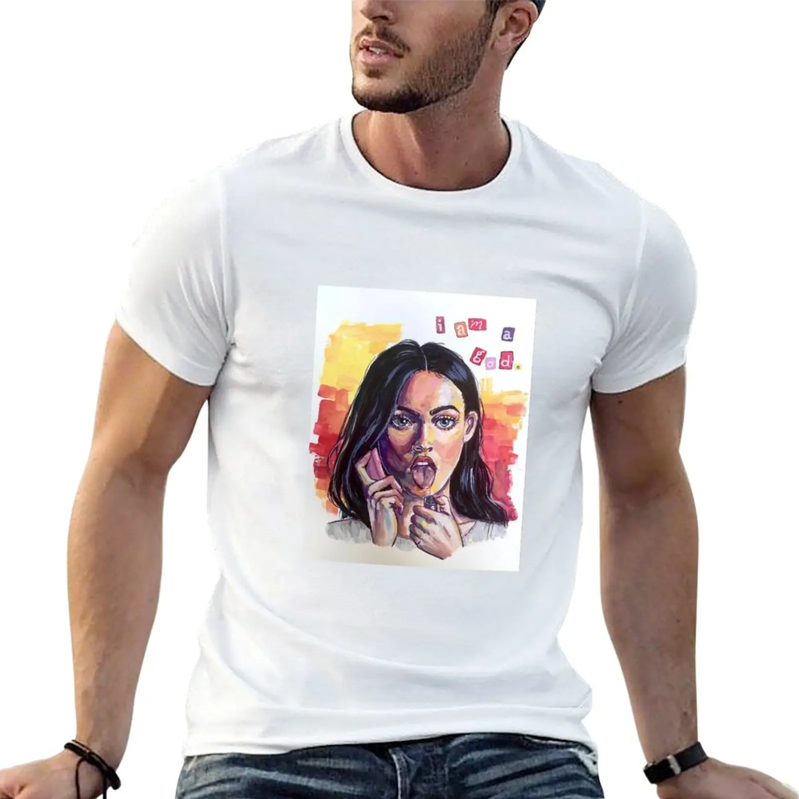 

essential man Jennifer’s t body T-Shirt t cotton shirts - a am shirt for i god
