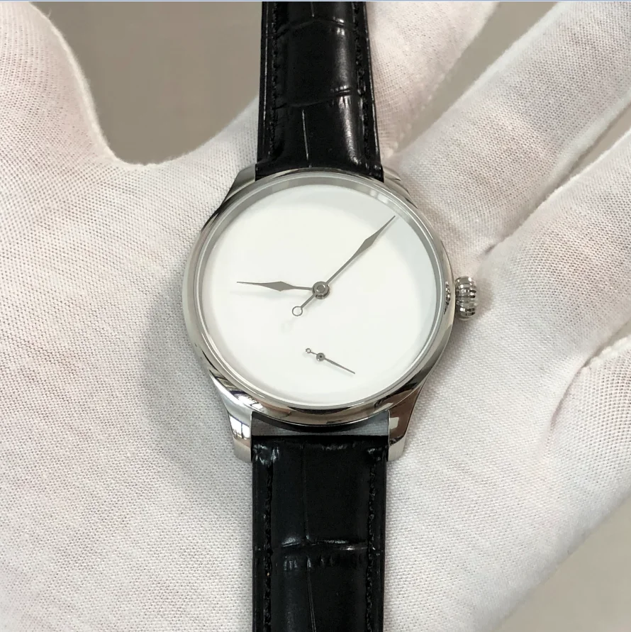 2026 New 41mm ST3621 Watch  White Enamel Dial Tianjin ST3621 17 Jewels Mechanical Hand Wind Movement Men's Pilot Watch GR0425-26