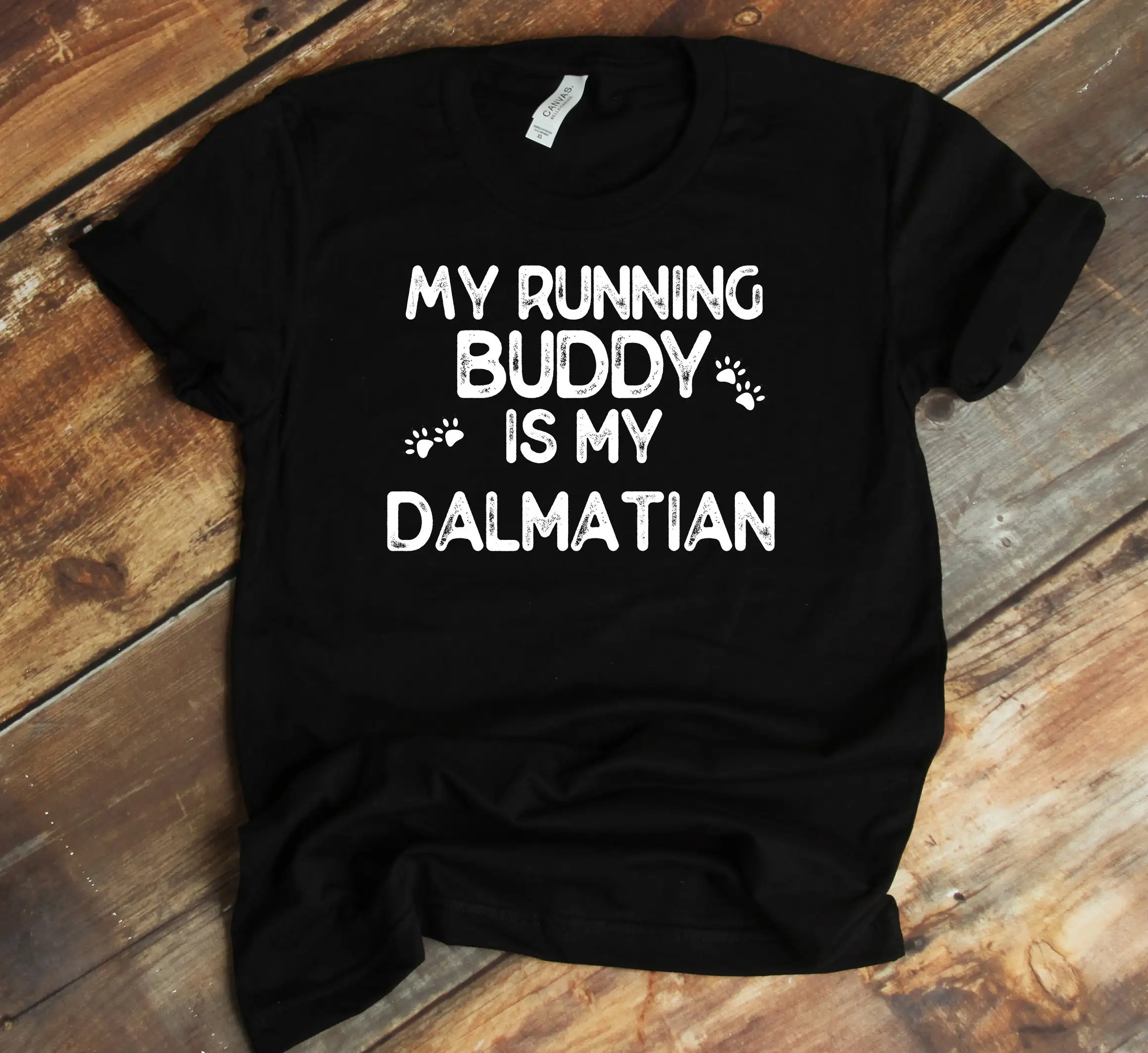 Dalmatian Running Buddy Dog Dalmatians T Shirt Mom Tank Top