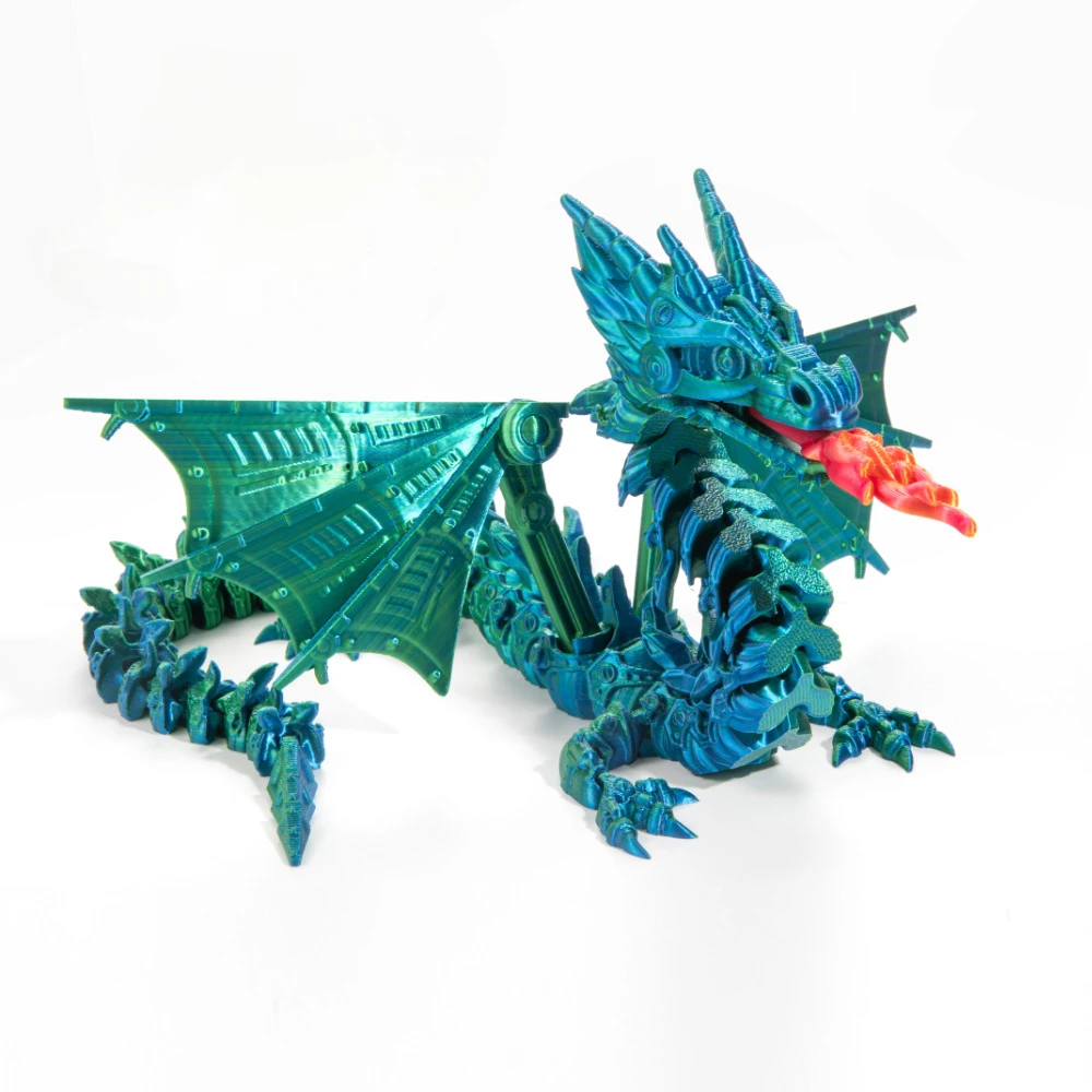 

3D Printed Chinese Dragon Full Body Joints That Can Move Home Furnishings Decorations Are Worth Collecting Creative Figurines