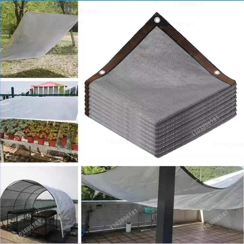 Garten-Sonnenschutznetz für den Außenbereich, Terrassen-Sonnenschutz, Camping-Sonnenschutznetz, UV-Schutz, HDPE-Sonnenschutzgewebe – Detail 3