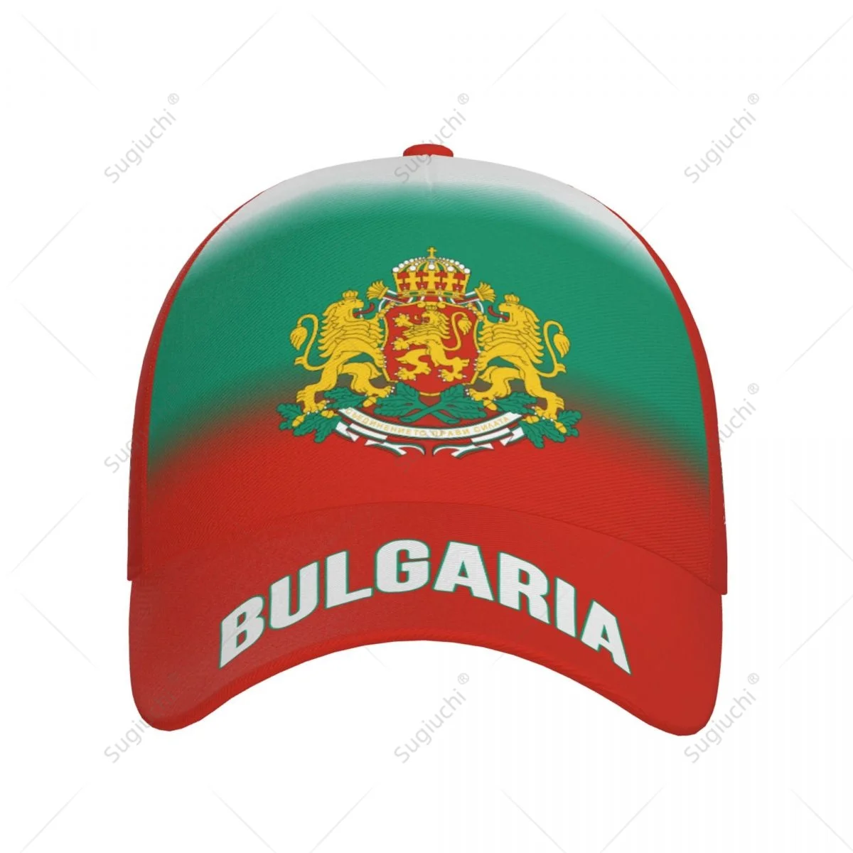 Unisex Baseball Cap Hat Bulgaria Flag Gradient Color 3D Printing for Tennis Outdoor Bike Bicycle Golf Baseball Sports Fans