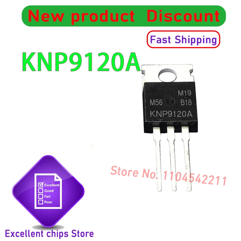 5 개/몫 기존 KNP9120A KNP9120 40A 200V TO-220 100% 신규 및 정품