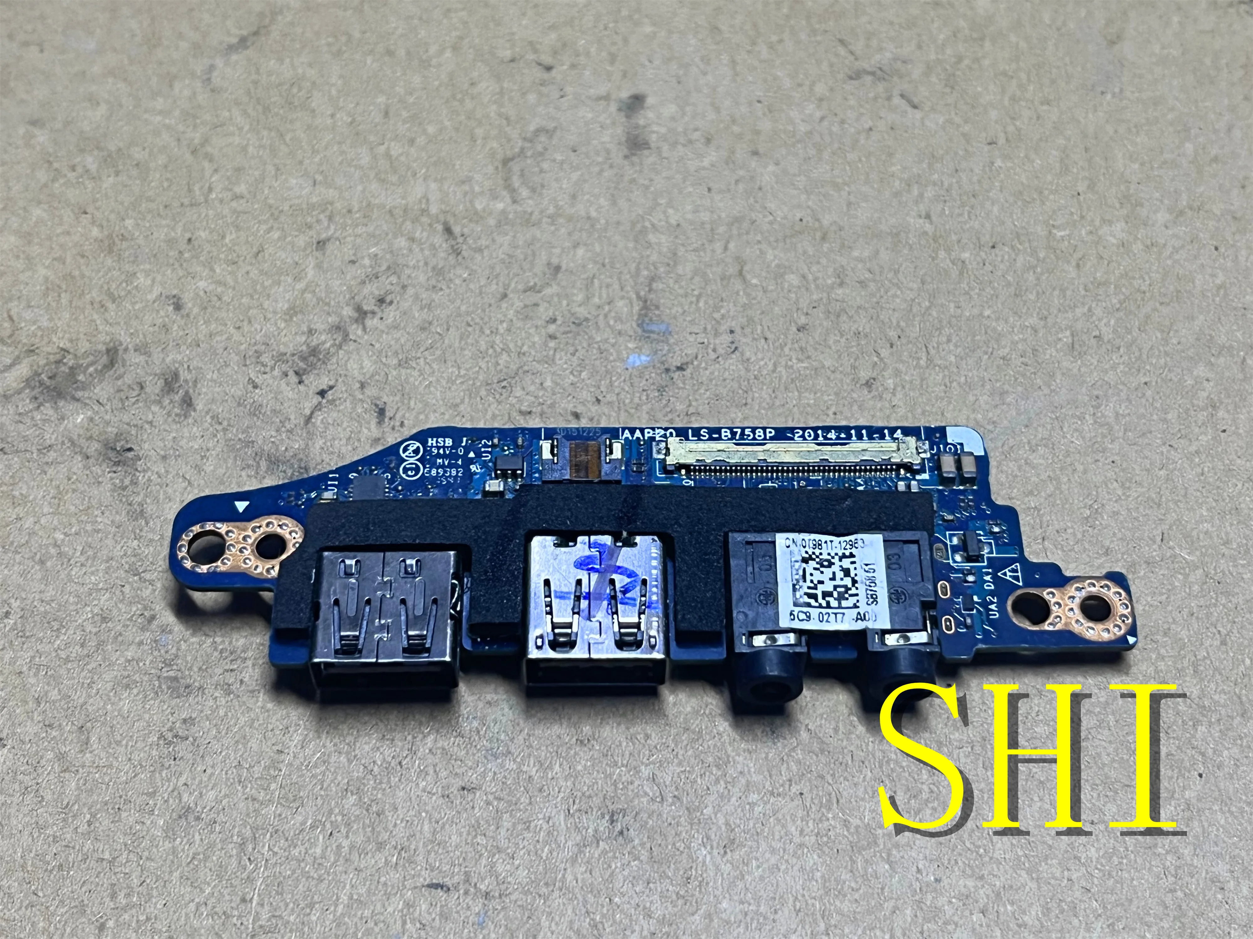 Used FOR  Dell  original 15 R2 17 R2 audio USB board AAP20 LS-B758P test good free shipping