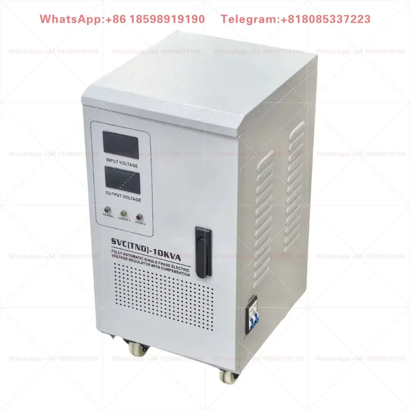Svc/tnd 10kva 15kva 20kva 30kva 40kva Single Phase Ac Automatic Voltage Regulator Stabilizers Avr 140-260v