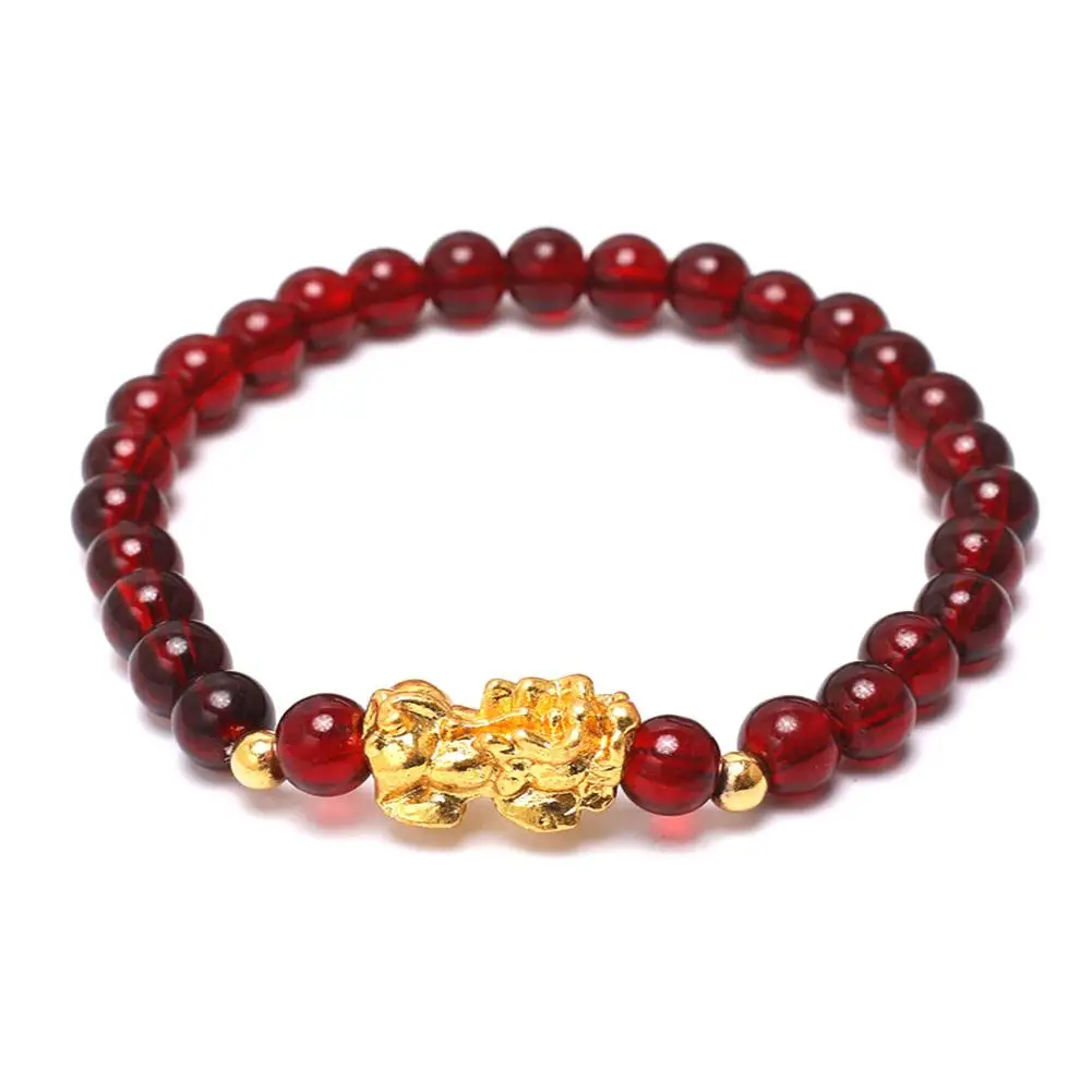 Pi Xiu Bracelets Women Feng Shui Obsidian Wealth Pi Yao Bracelets For Women Men Wealth Good Luck Buddha Wristband Jewelry