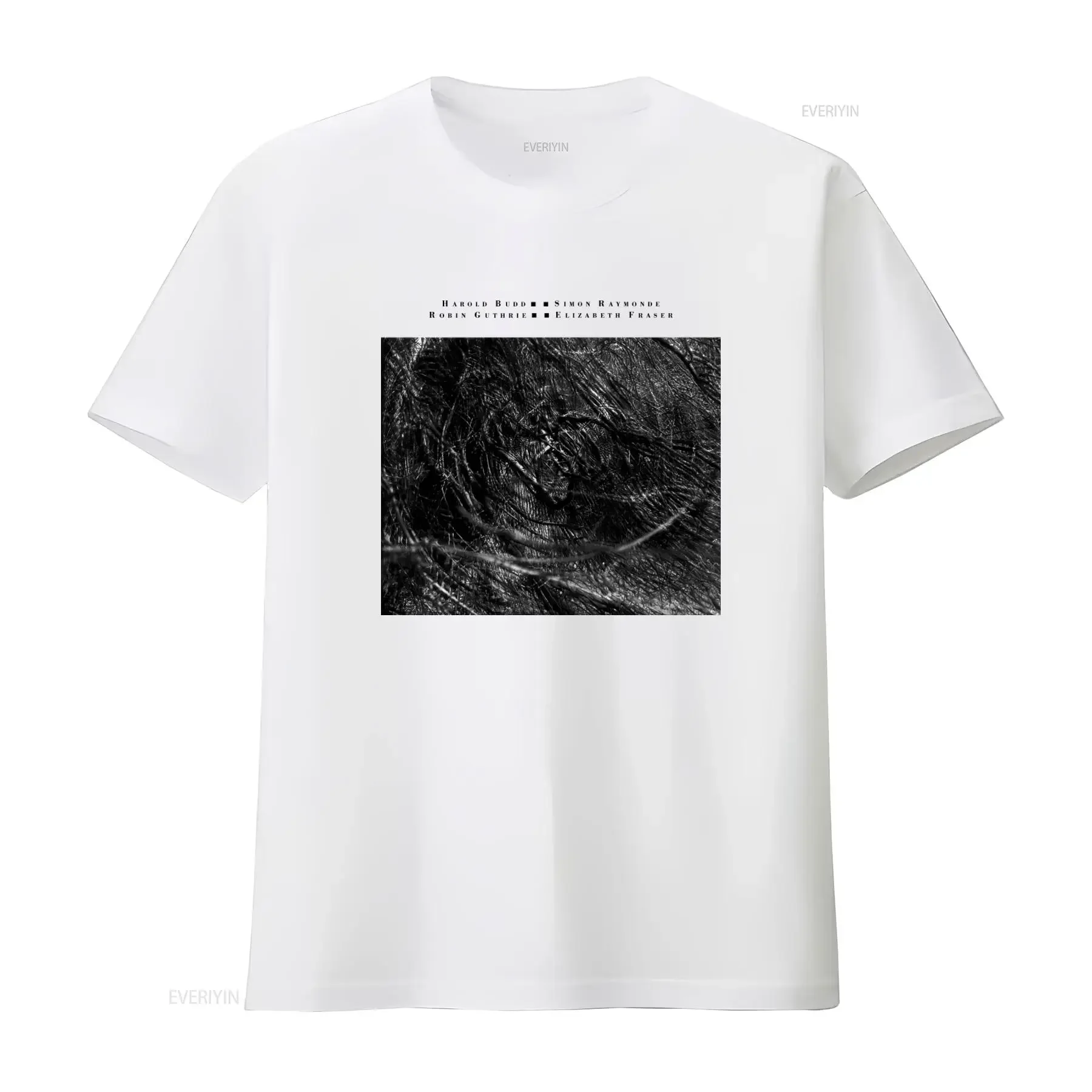 Cocteau Twins Harold Budd The Moon And Melodies Gothic Rock Band T Shirt Poster Style 100 Cotton All Sizes S 5Xl vintage