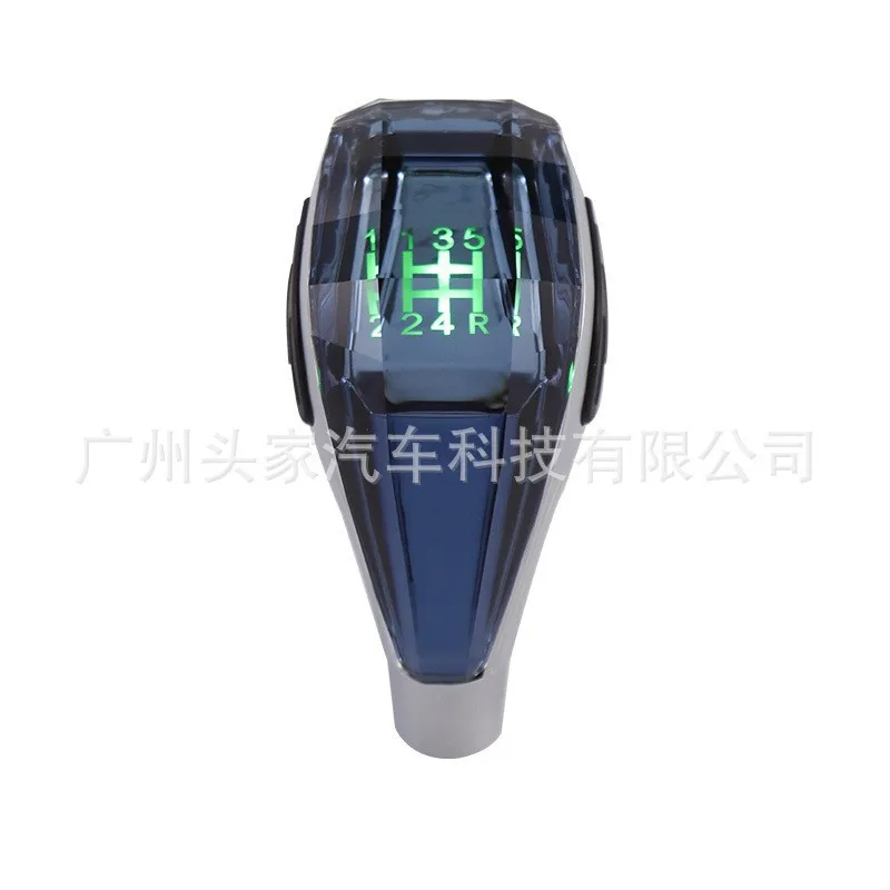 

for LED Crystal Shift Knob for Toyota Corolla Camry Vios, Universal Glowing Gear Lever with Adapters