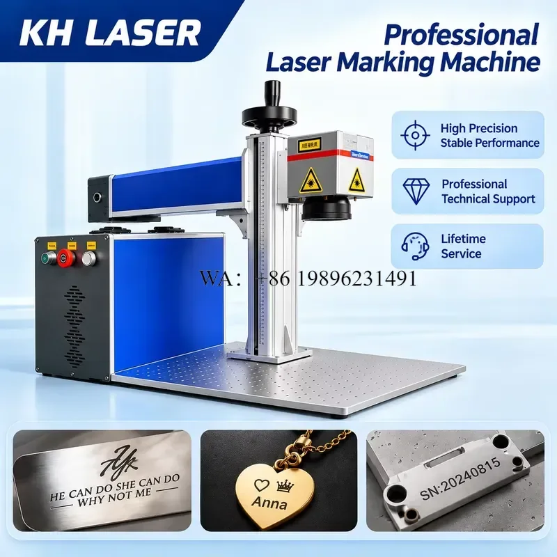 Wmwmnu for JPT Raycus 30w 50w 60w 100w 200w Fiber Marking Deep Engraving Jewelry Gold Silver Cutting Metal 3D