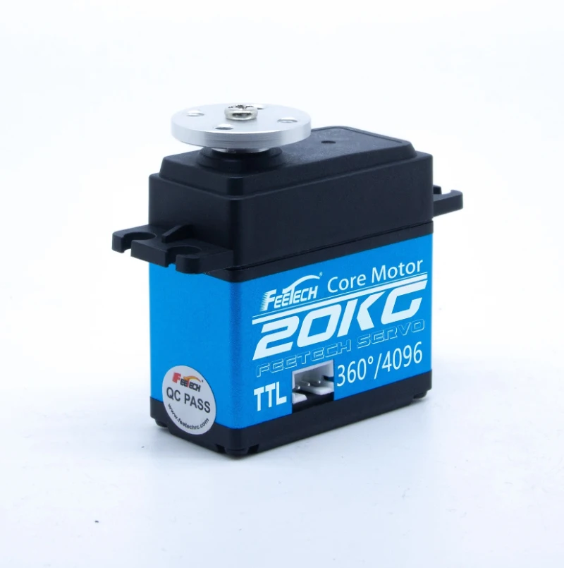 20KG High Feedback Robot Servo Metal Gear TTL Serial Bus Bionic Robots Arm Hexapod DIY RC Airplane Parts Toy