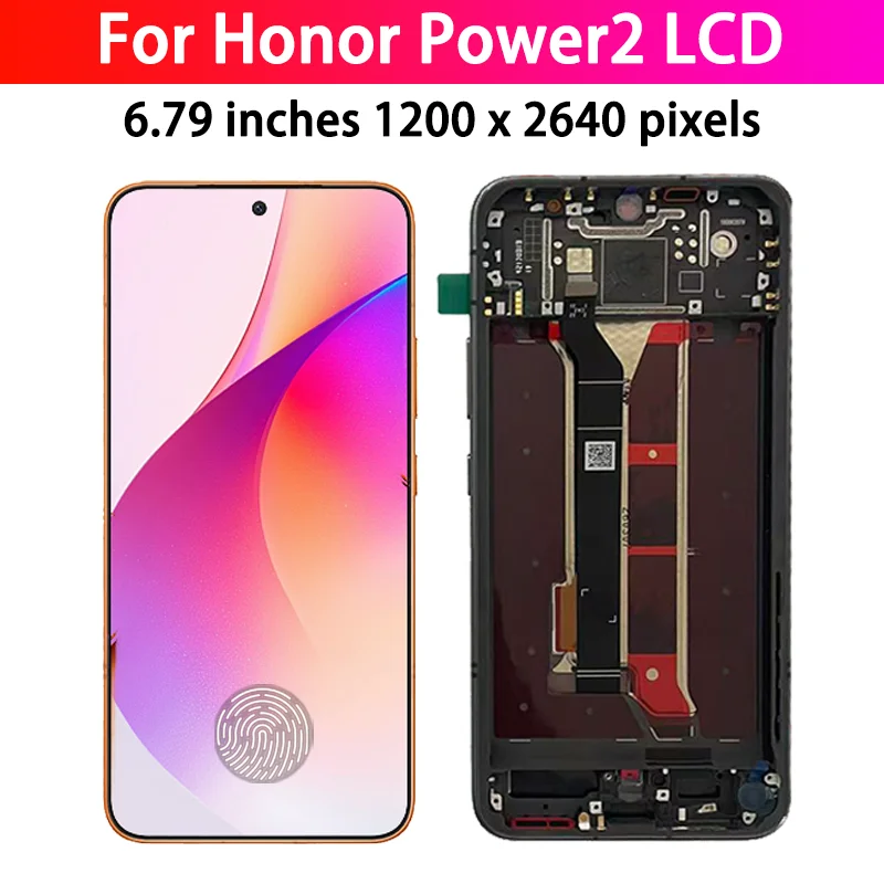 AMOLED Power 2 Display For Huawei Honor Power2 LCD Display Touch Screen Digitizer Assembly Compatible with SER-AN00
