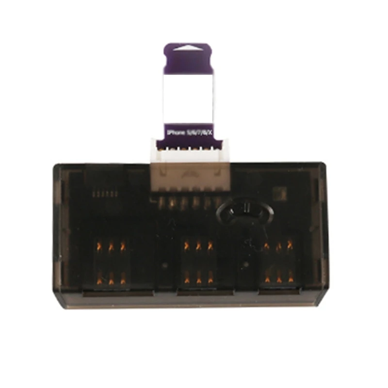 Adaptador de tarjeta SIM de 4 ranuras, lector de tarjetas multi-sim, Mini SIM Nano con interruptor de Control único para Iphone 5/6/7/8/X /Android