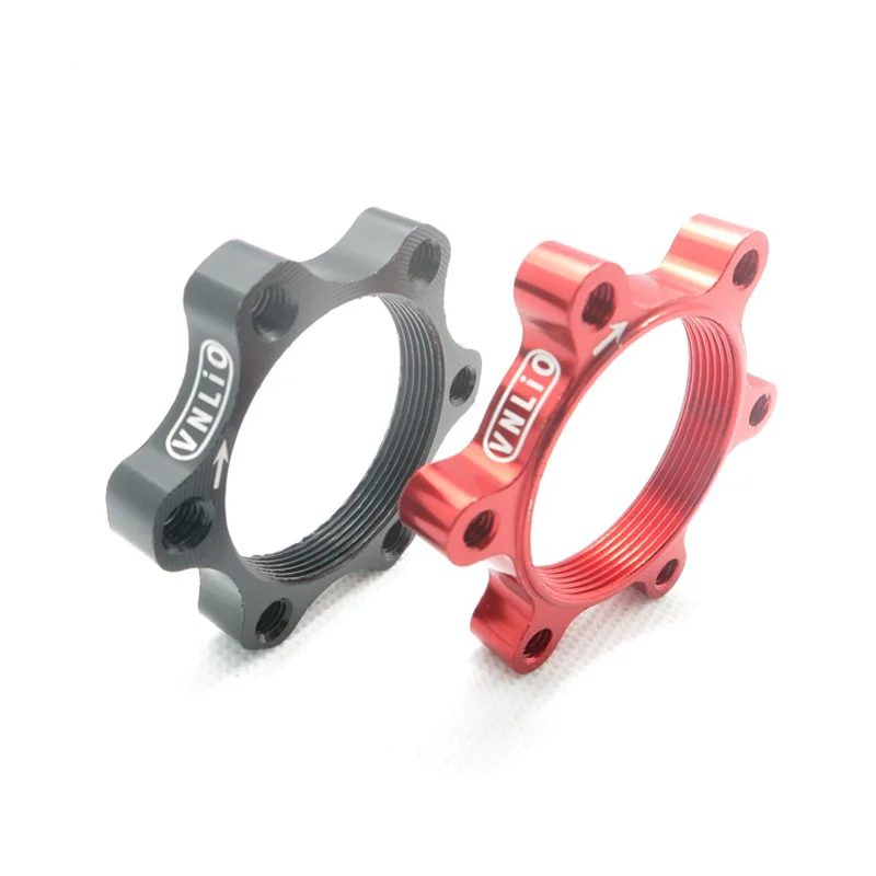 Vnlio bicycle brake disc flange adapter hub rotor base brake disc threaded base bicycle parts