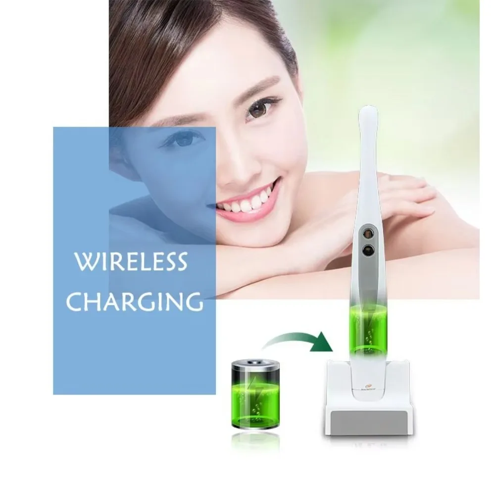 1080P Wireless Electric Intraoral Camera with WiFi | IPX5 Waterproof Dental Endoscope for Oral Imaging