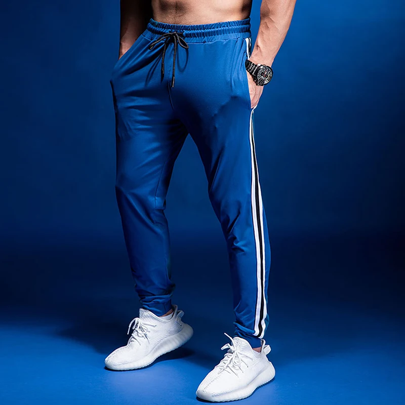 New Men\'s Sports Pants Gym Running Sweatpants Casual Green Fitness Jogging Trousers Outdoors Quick Dry Training Pants