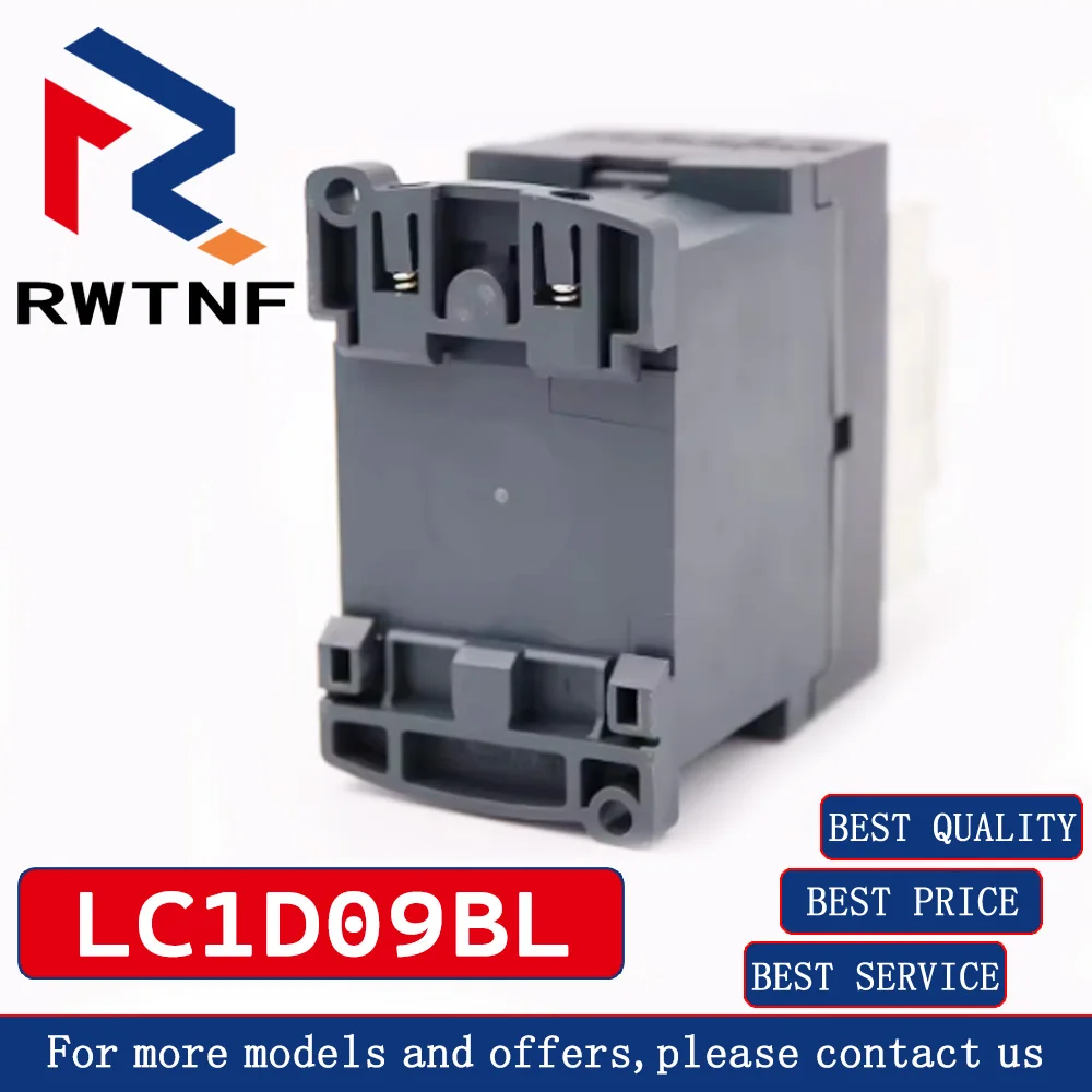 Novo genuíno lc1d09bl schneider DC-24V baixo consumo de energia do contator dc, estoque de armazém 100% original