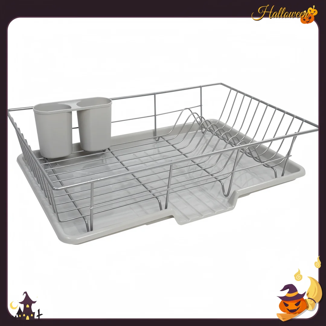 

Minimalist Sink Dish Drainer Set - Practical & Lightweight, Various Colors