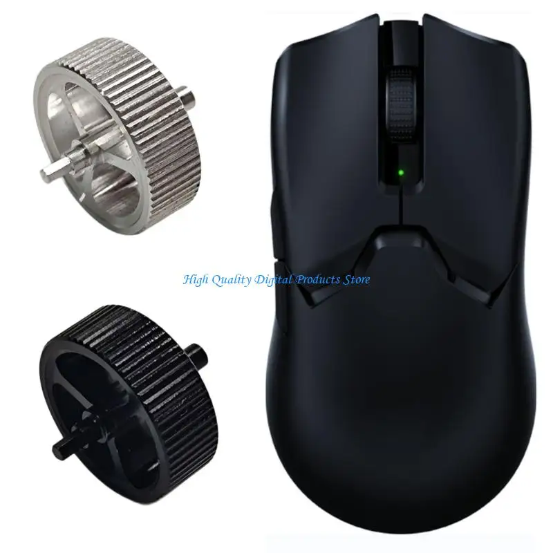 U2JE Gaming Mouse Rollers Scroll Metal Mouse Pulley Wheel Replacement for V2 Mouse Repair Part