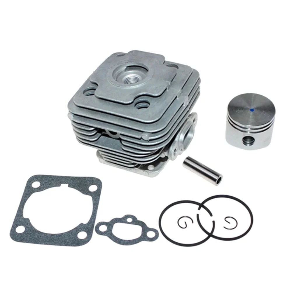 Cylinder for Piston Kit 40mm Designed to Replace Worn Components in For Oleo-Mac 741 BC420T BCF420 440S 440T OM43