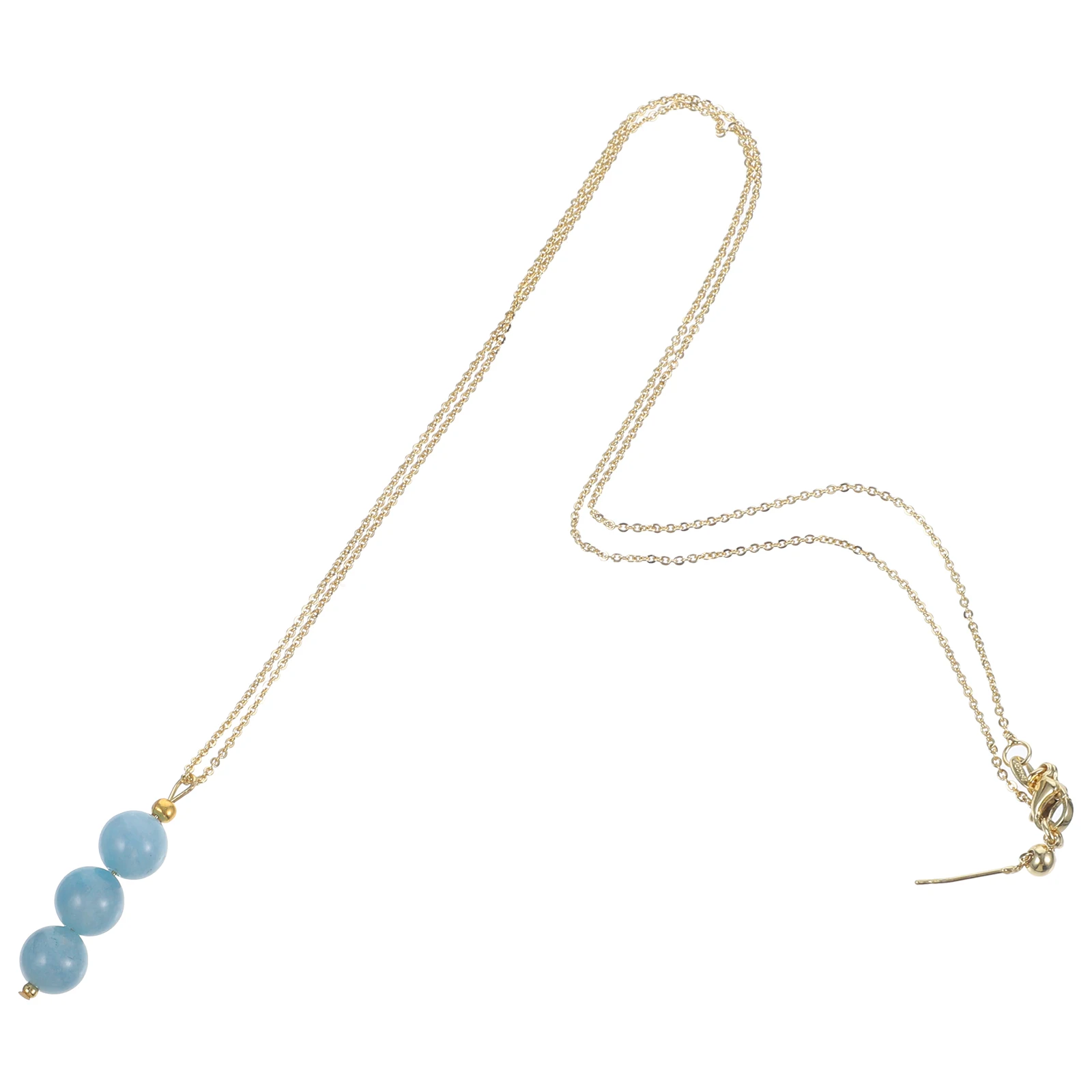 

Crystal Necklace for Women Charm Pendant Chain Aesthetic Jewelry DIY Necklaces Crystal Material Safe Lightweight Skin Friendly