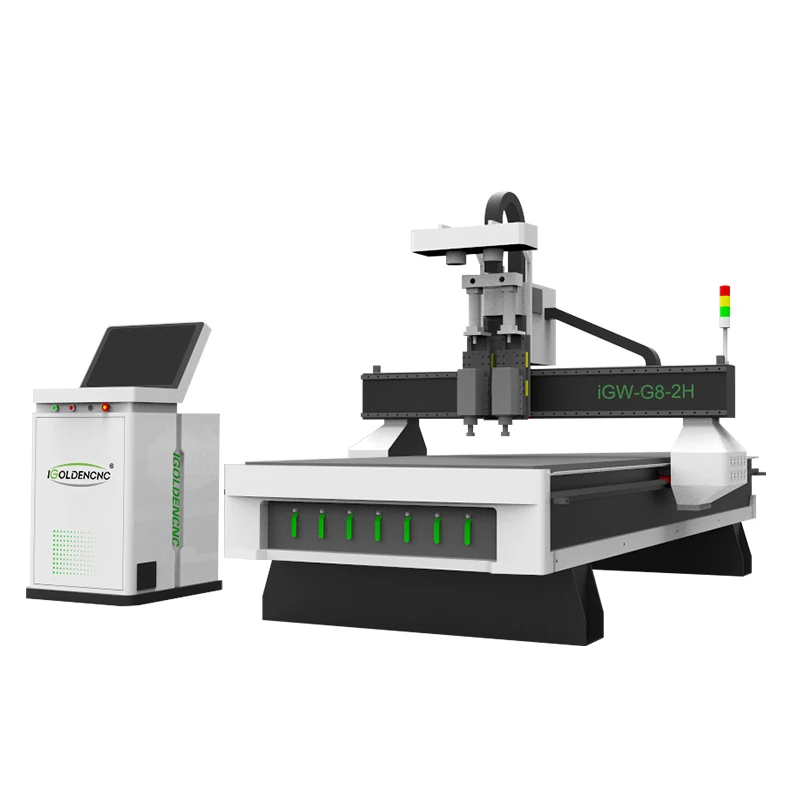 Multi roteador cnc do eixo 1300x2500 computador controlado escultura em madeira mobília que faz a máquina