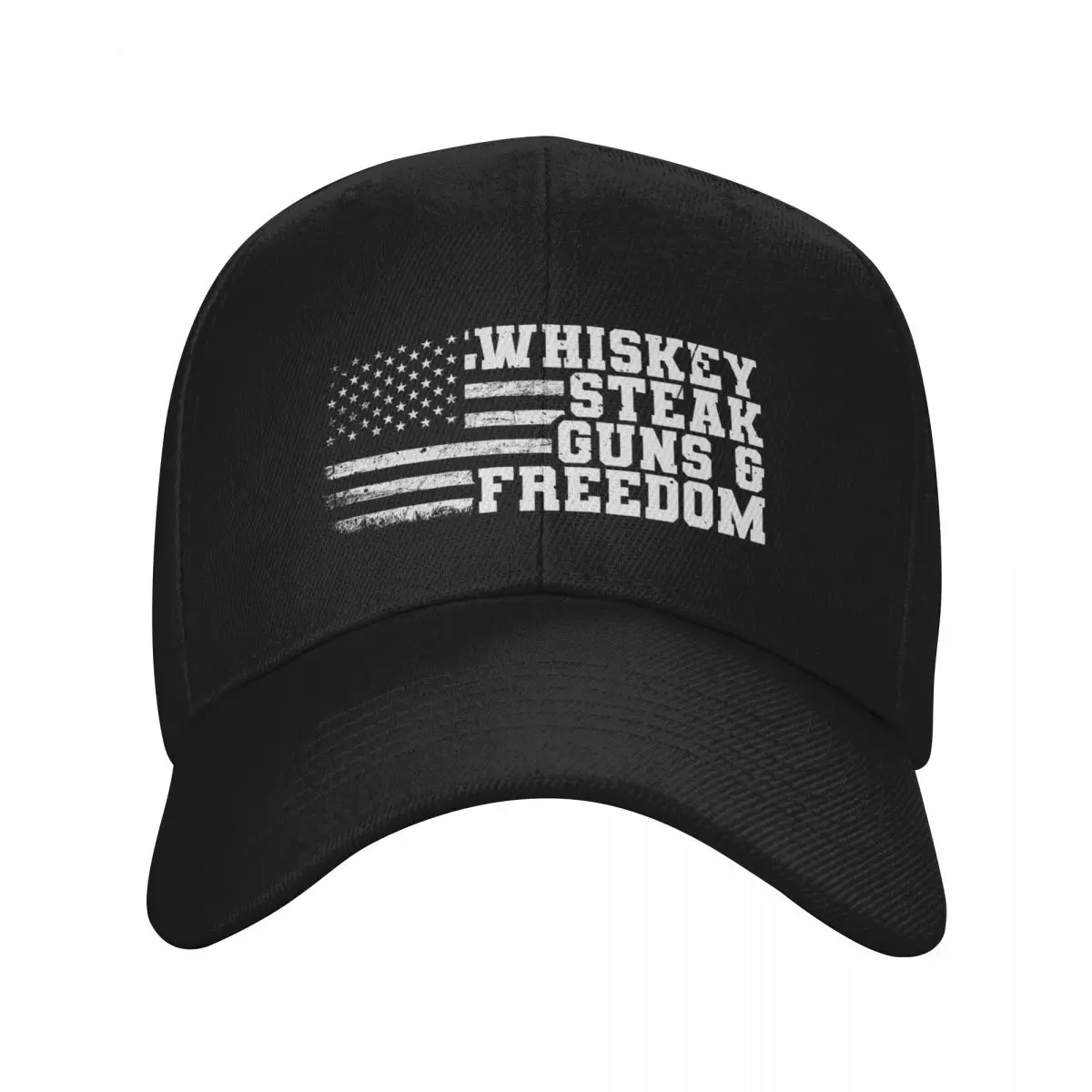 

Guns Not Money - Whishkey Steak Guns n Freedom Baseball Cap beach hat Bobble Hat Dropshipping Women's Men's