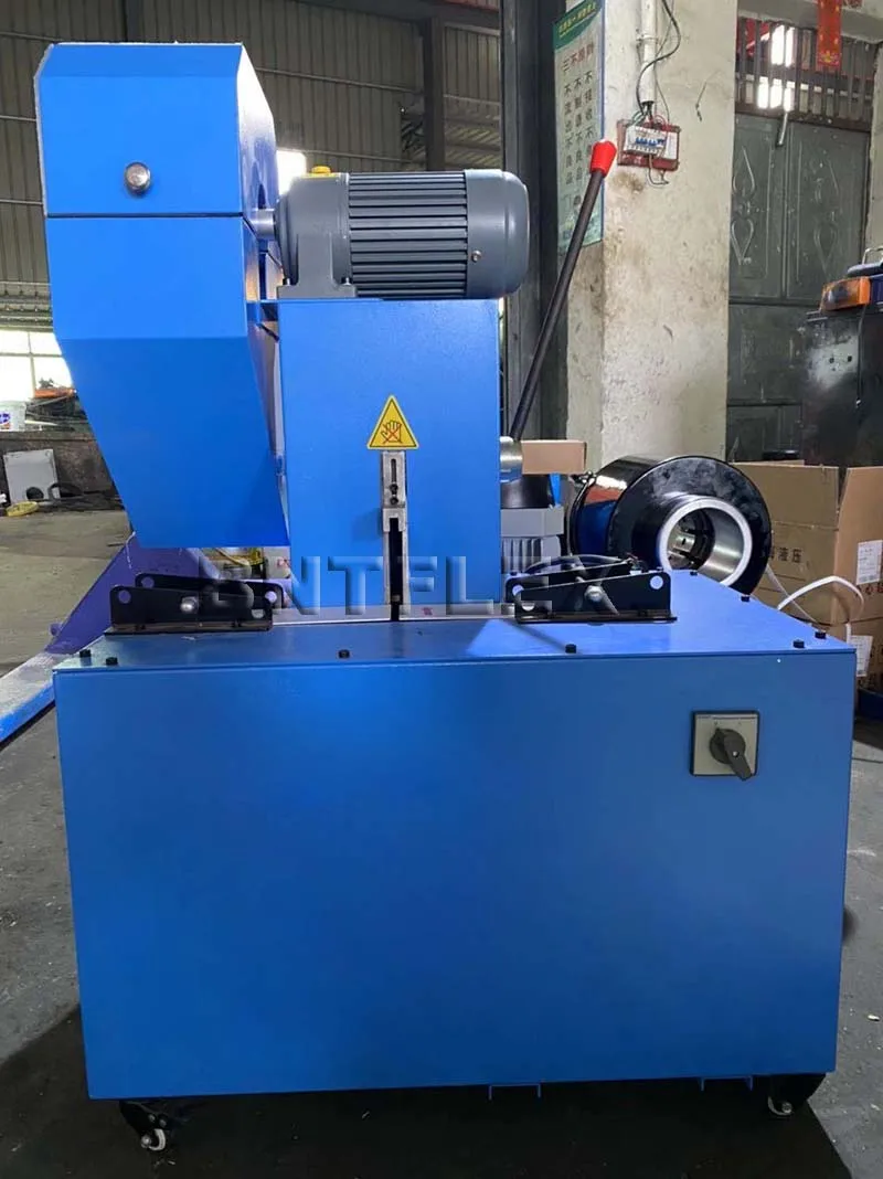 2 combined 1 BNT550A Hydraulic Flexible Rubber Hose Cutter Peeling Machine Dustless Hose Cutting Machine