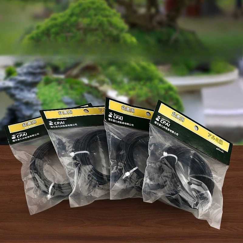 Bonsai Aluminum Training Wire Plant Shaping Binding Flexible Fix Line for Podocarpus Flower Twig Winding DIY Landscape Supplies