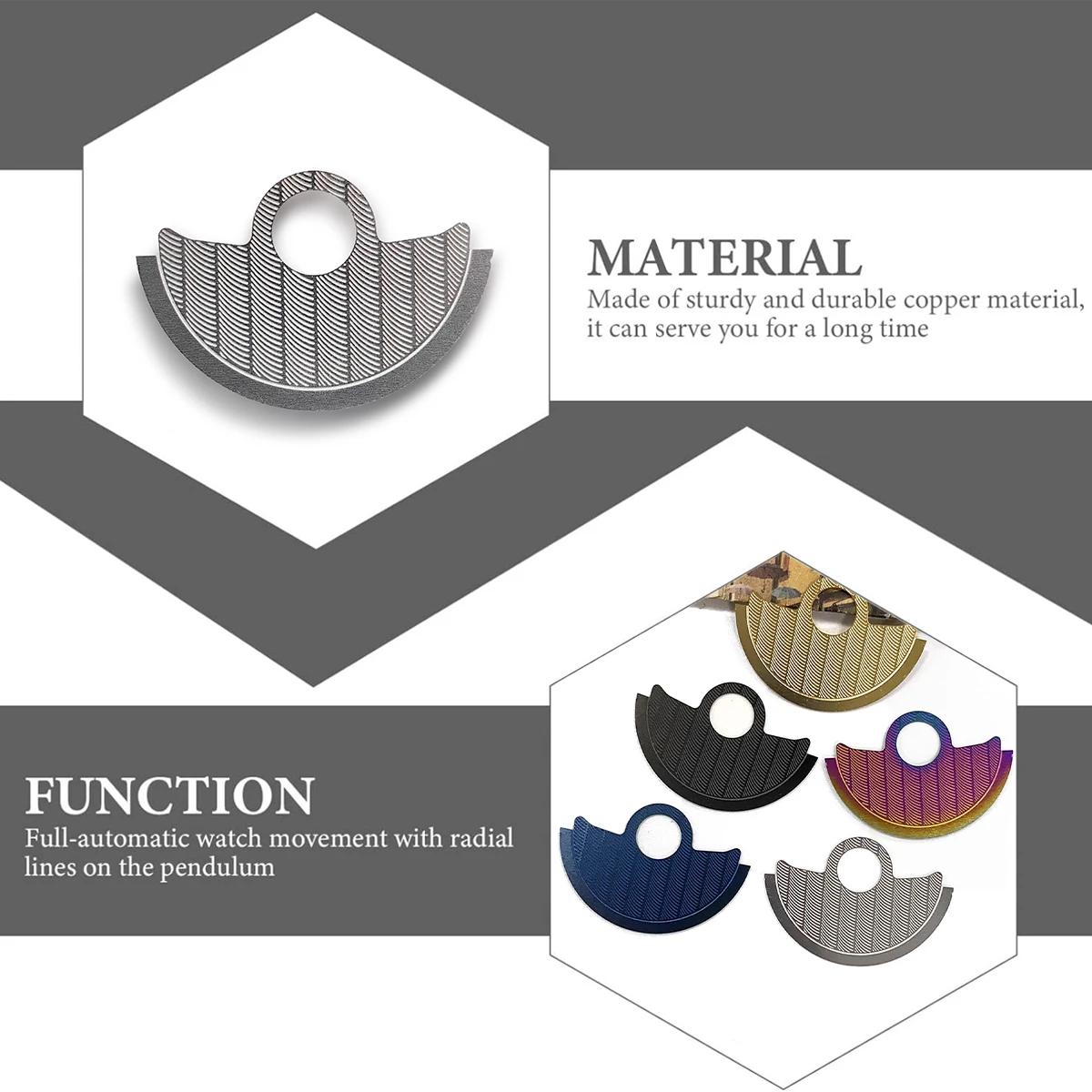 Металлическая нашивка с автоматическим молотком NH35 NH36 подходит для NH34 4R35 4R36 NH35 NH36 NH38 7S Механизм SKX007 Watch Movt Repair Guard