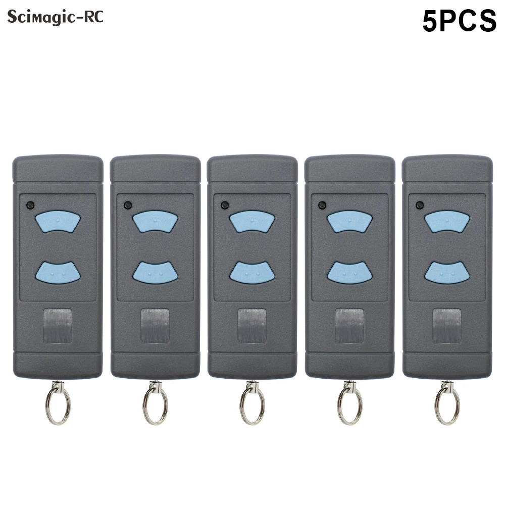 

5 PCS Garage Door Remote Control HORMANN HSE2 HSE4 Compatible With HSM2 HSM4 HS2 HS4 Blue Button 868.35MHz Gate Keyfob 868MHz