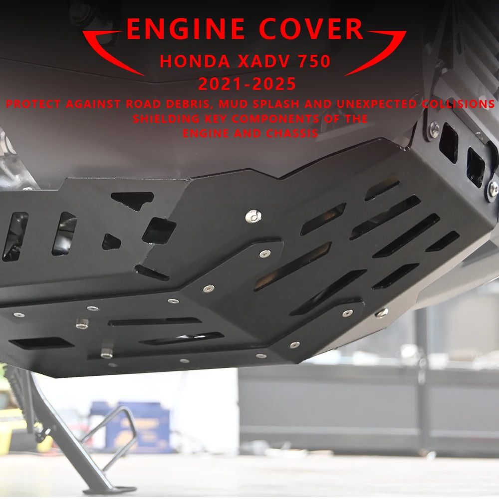 

MTKRACING Chassis For HONDA XADV 750 2021-2025 Motorcycle Engine Chassis Guard Skid Plate Protector Cover