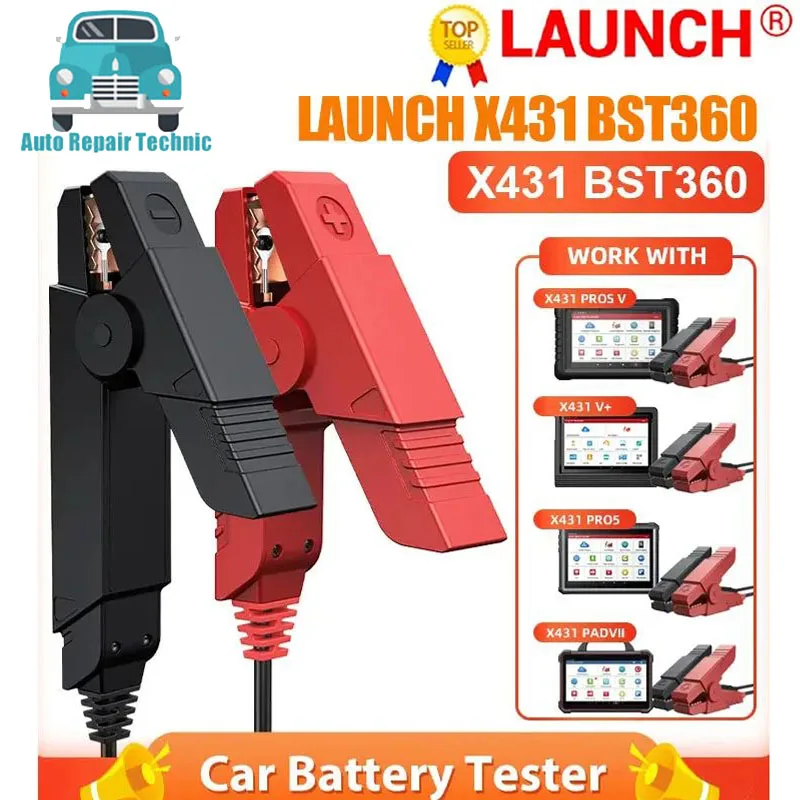 

LAUNCH BST360 Car Battery tester Analysis 6V12V 2000CCA Voltage Bluetooth connection,bst360 battery tester launch for X431 V/V+