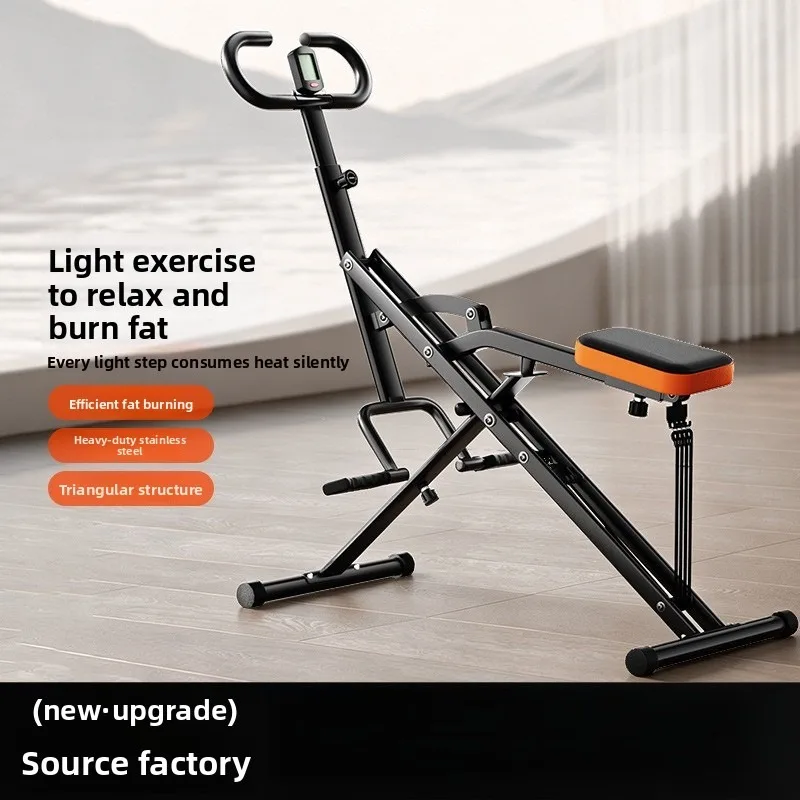 Home Gym Multifunctional Horse Riding Machine Counting Squat Rowing Single User Indoor Fitness Stand Fitness Equipment Indoor