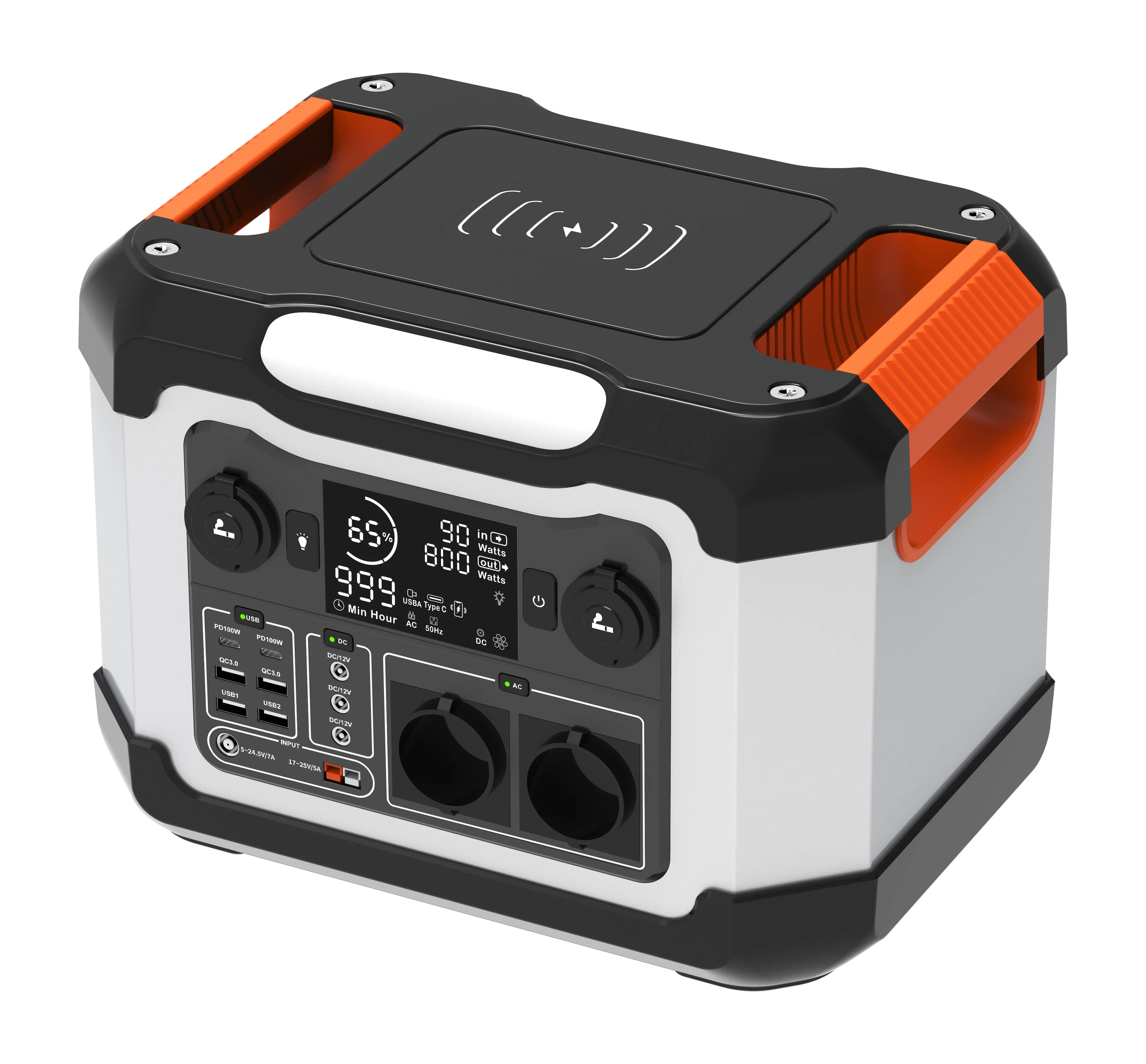 

Беспроводное зарядное устройство YZ1200, 1200 Вт, аккумулятор Life4po, портативная аварийная электростанция, Usb, источник питания 5 В, 12 В, внешний аккумулятор